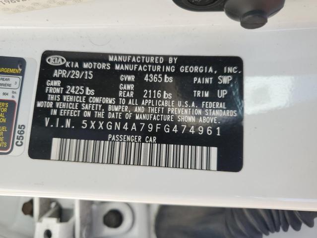 2015 KIA OPTIMA EX - 5XXGN4A79FG474961