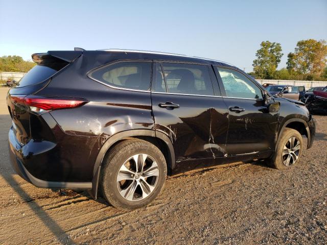 TOYOTA HIGHLANDER 2021 black  gas 5TDGZRBH7MS140805 photo #4