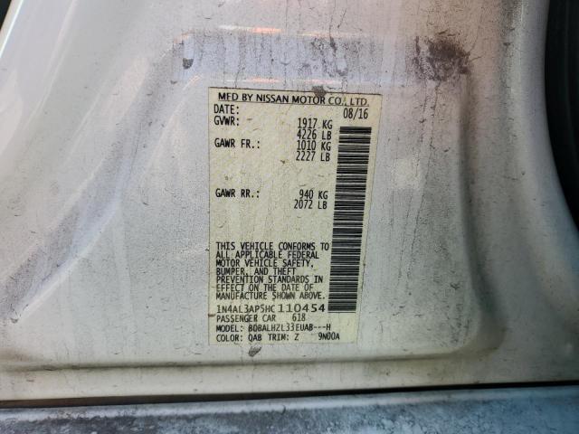 2017 NISSAN ALTIMA 2.5 - 1N4AL3AP5HC110454