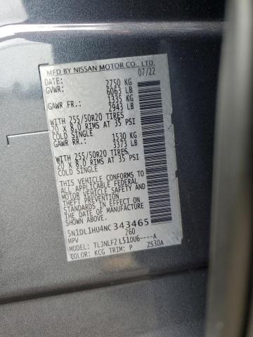 2022 INFINITI QX60 AUTOG 5N1DL1HU4NC343465