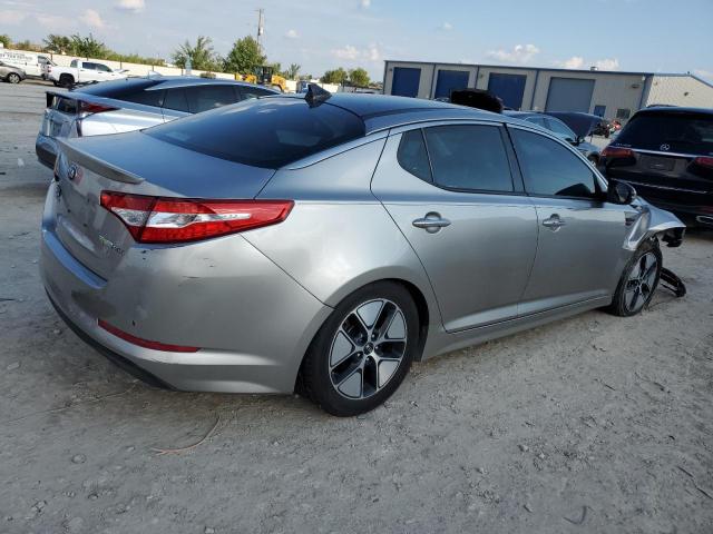 KIA OPTIMA HYB 2013 beige  hybrid engine KNAGM4AD5D5044688 photo #4