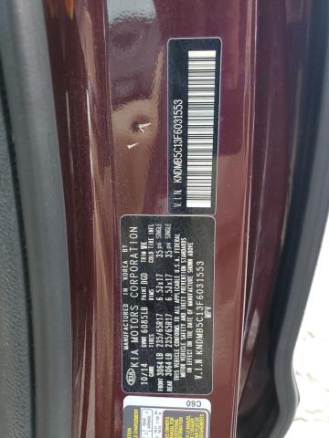 2015 KIA SEDONA LX - KNDMB5C13F6031553