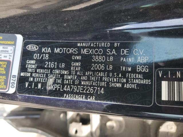 2018 KIA FORTE LX - 3KPFL4A79JE226714