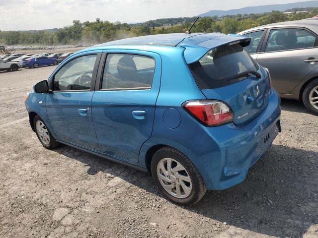 MITSUBISHI MIRAGE ES 2022 blue  gas ML32AUHJ0NH005222 photo #3