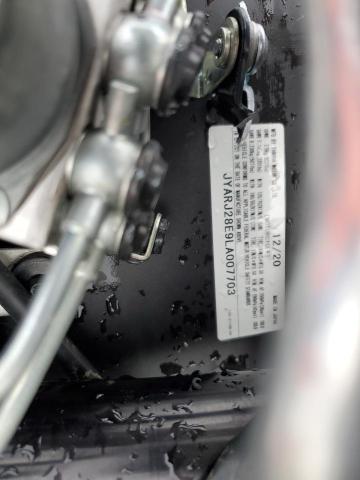 2020 YAMAHA YZFR6 JYARJ28E9LA007703