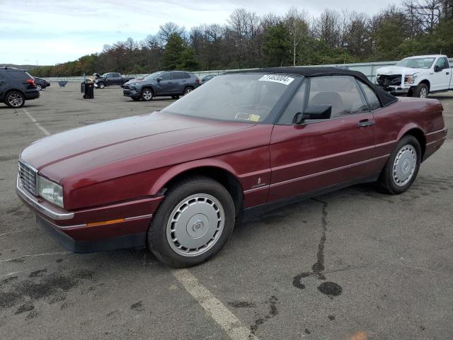 CADILLAC ALLANTE 1991 maroon converti gas 1G6VS338XMU125768 photo #1