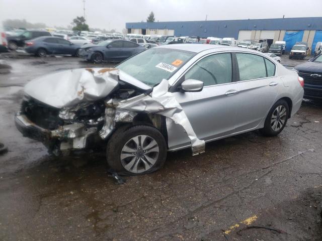 HONDA ACCORD LX 2014 silver  gas 1HGCR2F33EA164457 photo #1