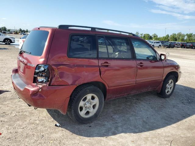 TOYOTA HIGHLANDER 2006 red  gas JTEGD21A860133731 photo #4