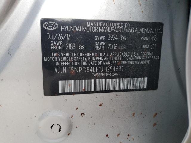 2018 HYUNDAI ELANTRA SE - 5NPD84LF1JH254631