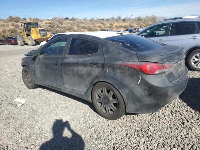 HYUNDAI ELANTRA GL 2013 black sedan 4d gas 5NPDH4AE4DH210198 photo #3