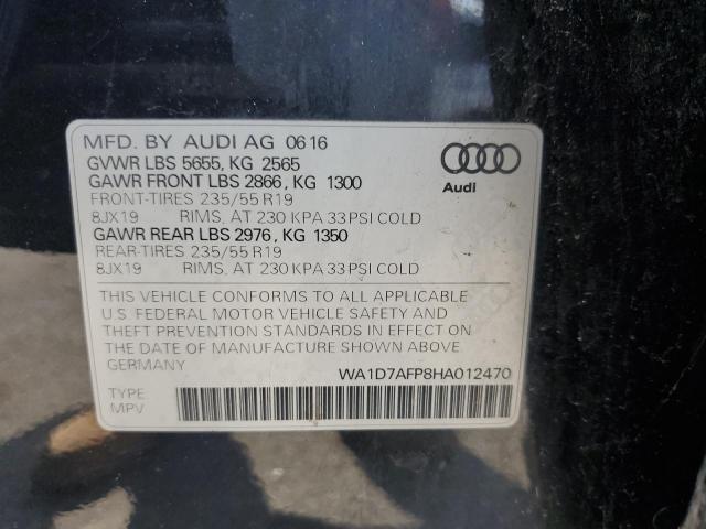 VIN WA1D7AFP8HA012470 2017 Audi Q5, Premium Plus S-... no.14