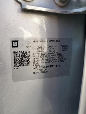 2018 CHEVROLET MALIBU LT - 1G1ZD5ST9JF111170