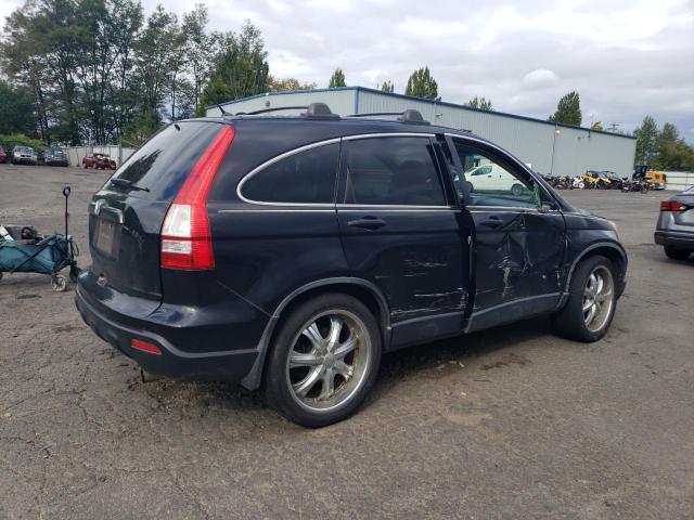 HONDA CR-V LX 2007 black 4dr spor gas JHLRE48367C034955 photo #4