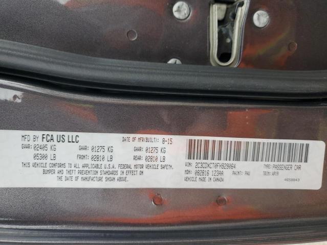 2015 DODGE CHARGER R/ - 2C3CDXCT0FH929064