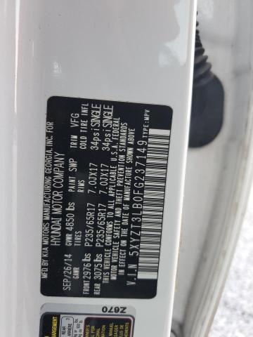 2015 HYUNDAI SANTA FE S - 5XYZT3LB0FG237149