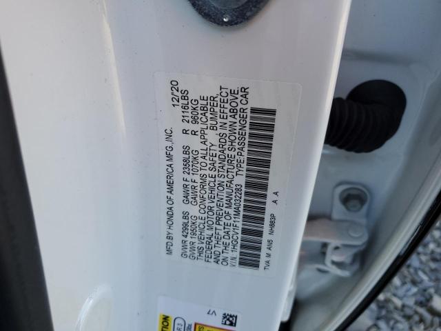 2021 HONDA ACCORD LX - 1HGCV1F11MA032283
