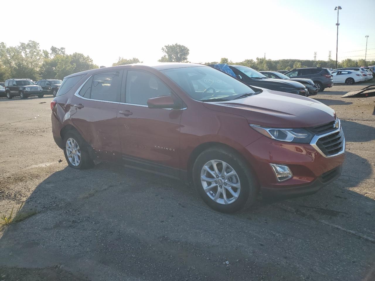 Lot #2845540077 2021 CHEVROLET EQUINOX LT