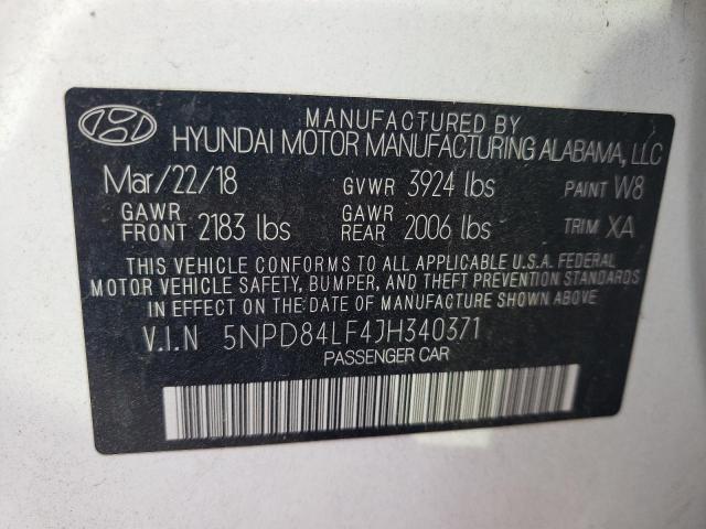 2018 HYUNDAI ELANTRA SE - 5NPD84LF4JH340371
