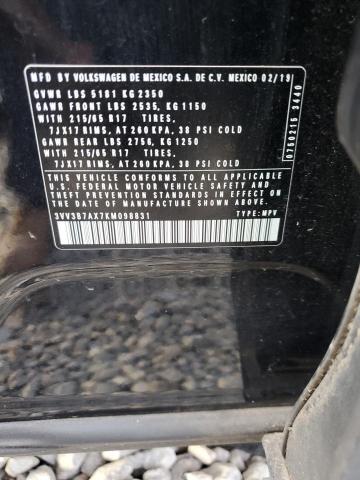 2019 VOLKSWAGEN TIGUAN SE - 3VV3B7AX7KM098831