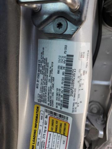 2017 FORD FUSION SE - 3FA6P0LU8HR258725