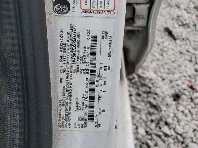 2019 FORD FIESTA S - 3FADP4AJXKM121152