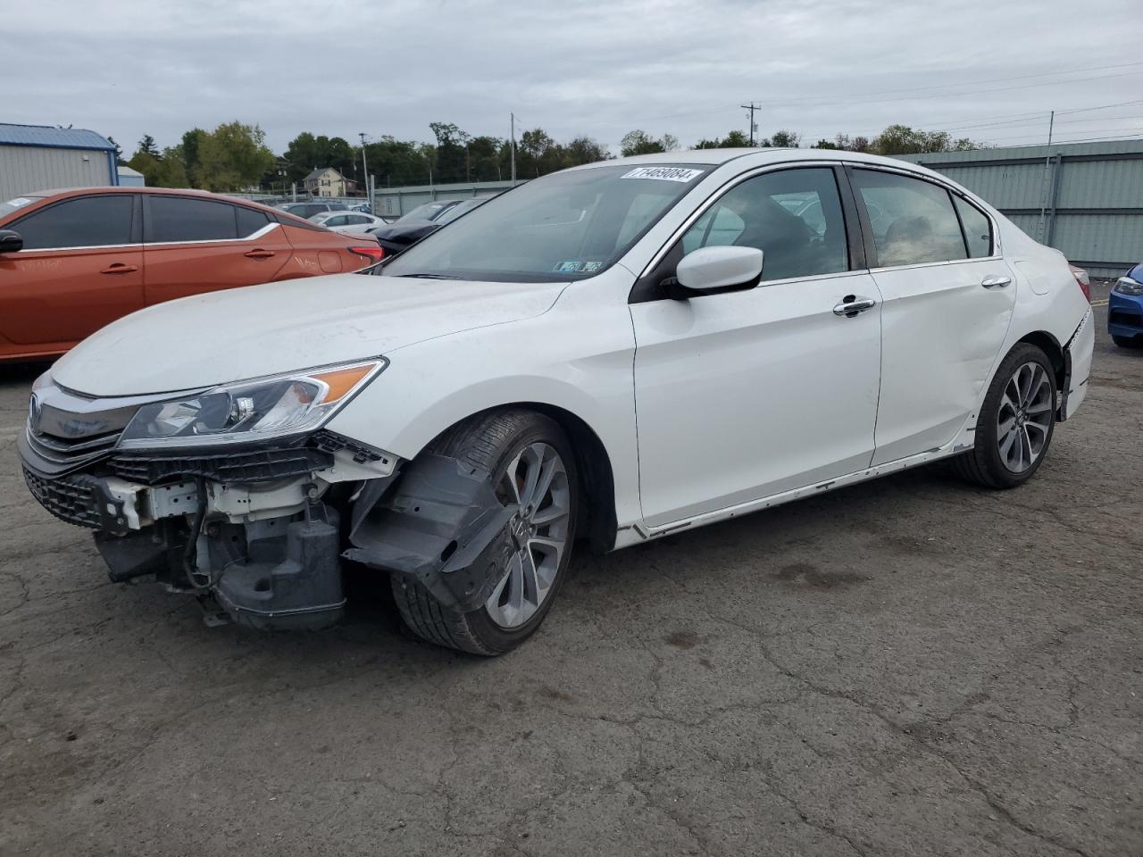 Lot #3030635101 2016 HONDA ACCORD SPO