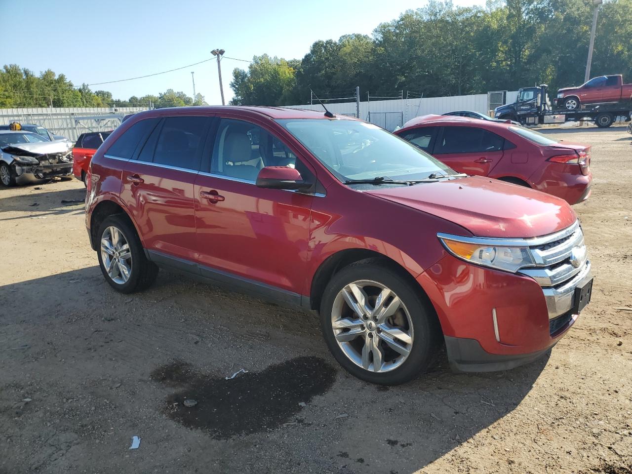 Lot #2886508970 2013 FORD EDGE LIMIT