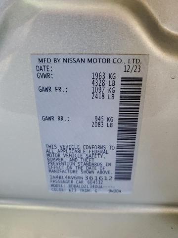 2024 NISSAN ALTIMA S - 1N4BL4BV6RN361612