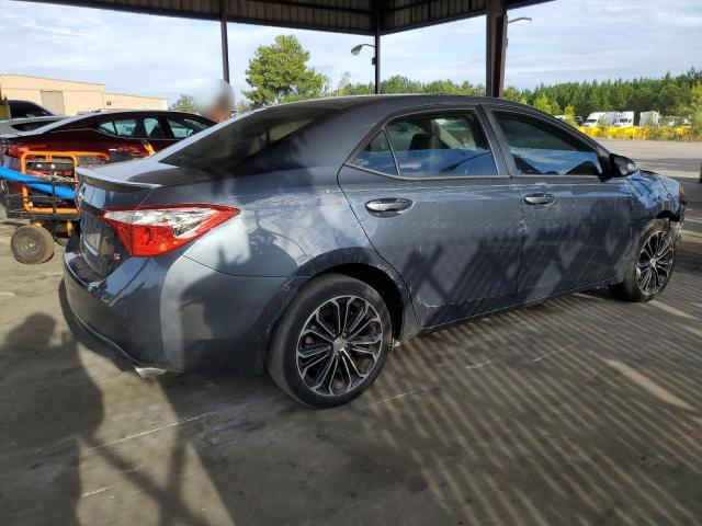 TOYOTA COROLLA L 2014 blue  gas 2T1BURHE6EC085215 photo #4