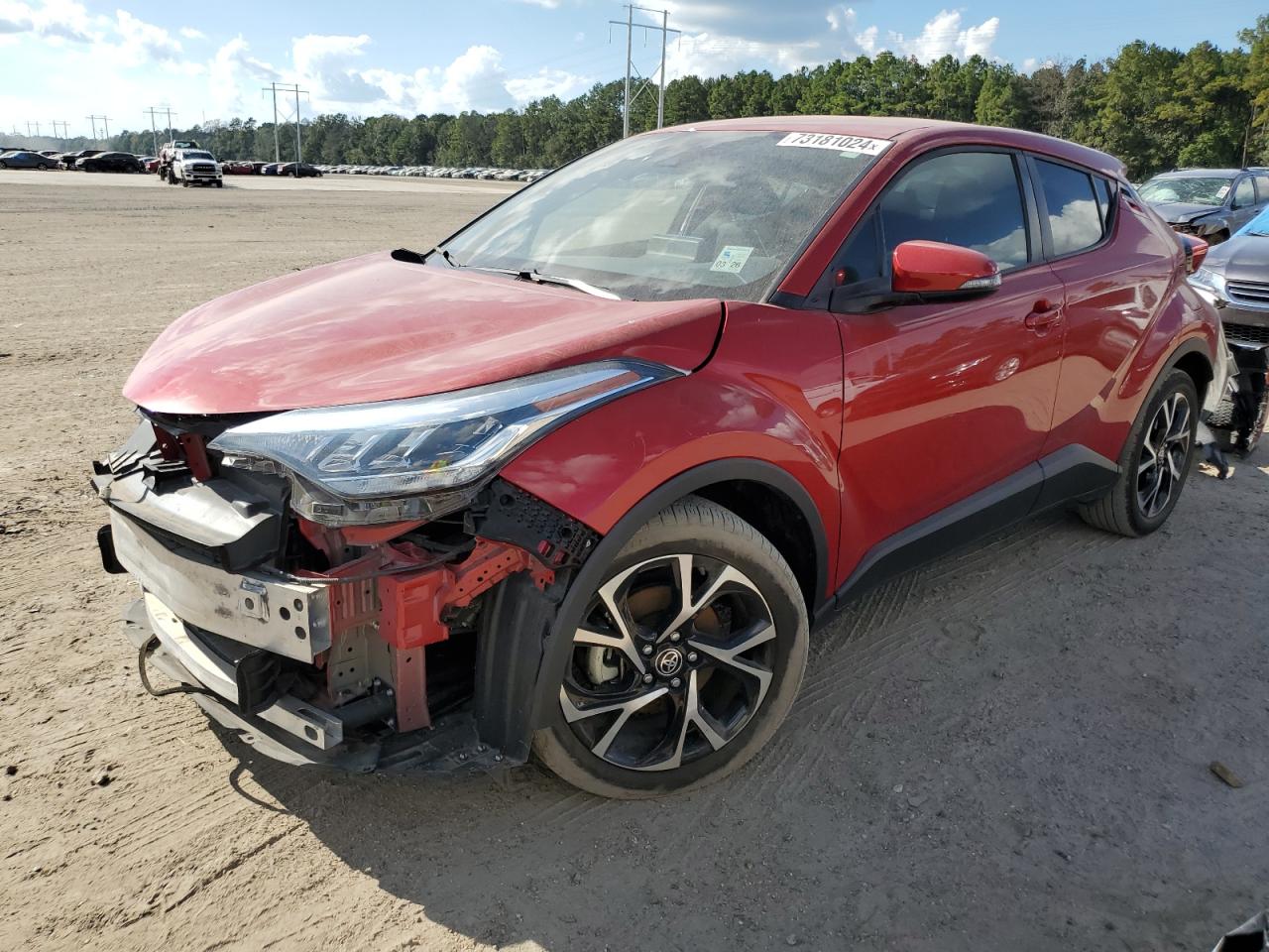 Lot #3029372692 2022 TOYOTA C-HR XLE