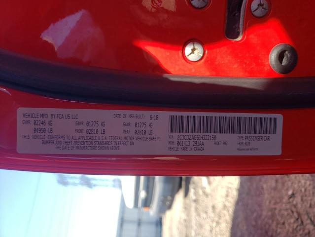 2018 DODGE CHALLENGER - 2C3CDZAG6JH322158