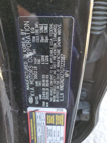 2016 KIA SOUL - KNDJN2A27G7323187