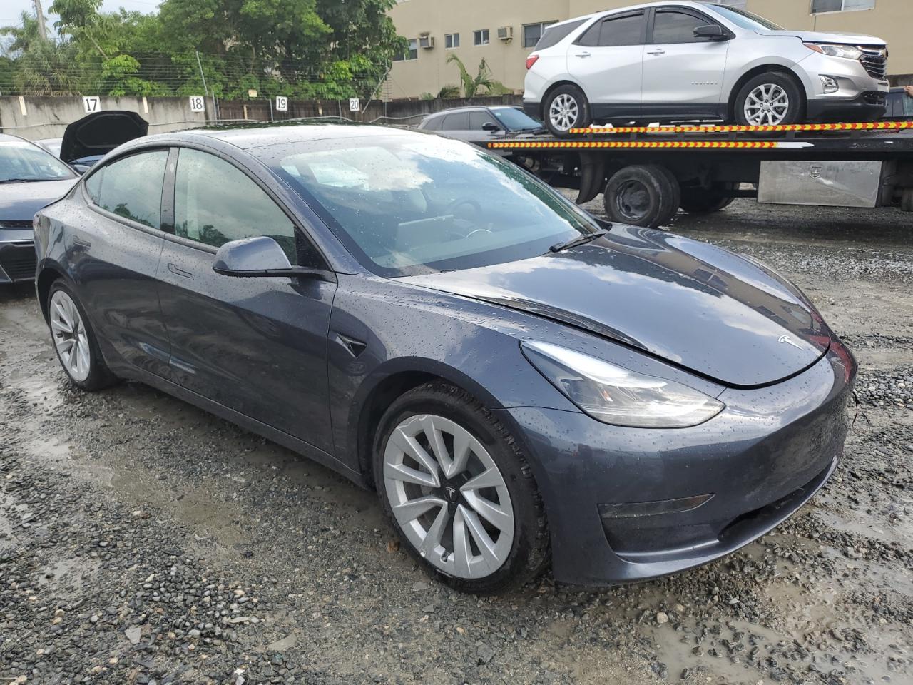 Lot #2869107260 2023 TESLA MODEL 3