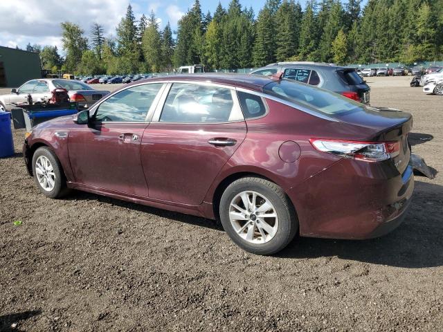 KIA OPTIMA LX 2016 burgundy  gas 5XXGT4L36GG100602 photo #3