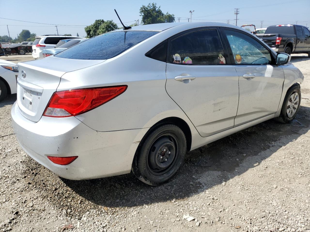 Lot #2893179663 2015 HYUNDAI ACCENT GLS