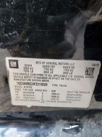 2015 CHEVROLET SILVERADO - 1GCVKREC9FZ310529
