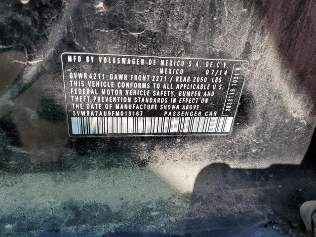 2015 VOLKSWAGEN GOLF TDI 3VWRA7AU9FM013167