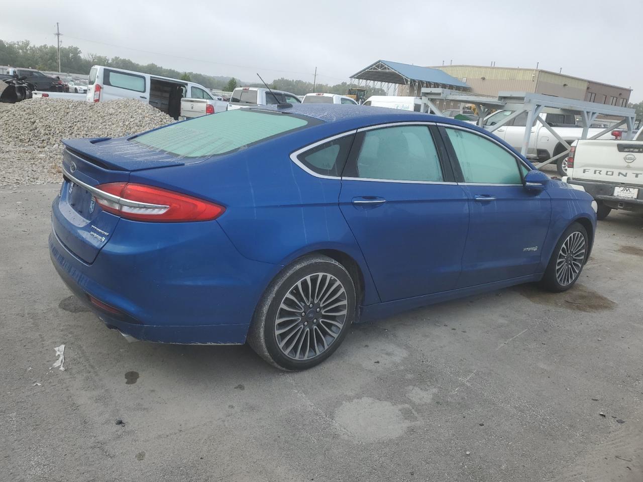 Lot #2928944739 2017 FORD FUSION TIT