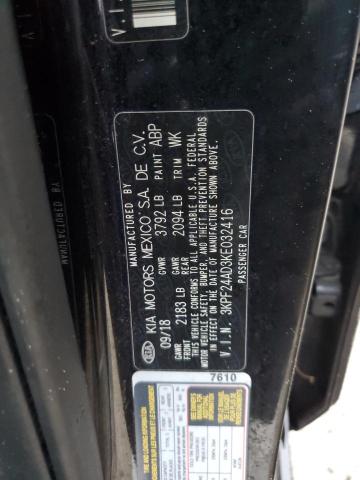 2019 KIA FORTE FE - 3KPF24AD3KE032416