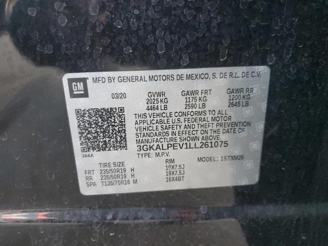 2020 GMC TERRAIN SL - 3GKALPEV1LL261075