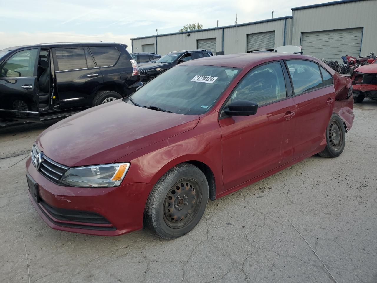 Lot #2921841944 2016 VOLKSWAGEN JETTA S