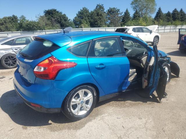 FORD FOCUS SE 2013 blue  gas 1FADP3K25DL108377 photo #4