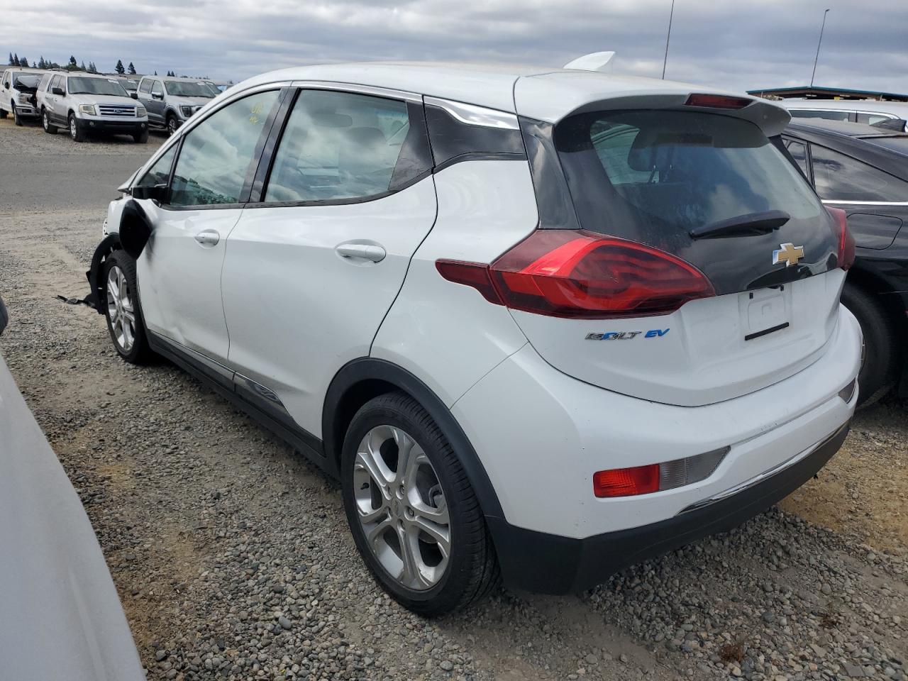 CHEVROLET BOLT EV LT 2020 white  electric 1G1FY6S07L4124162 photo #3