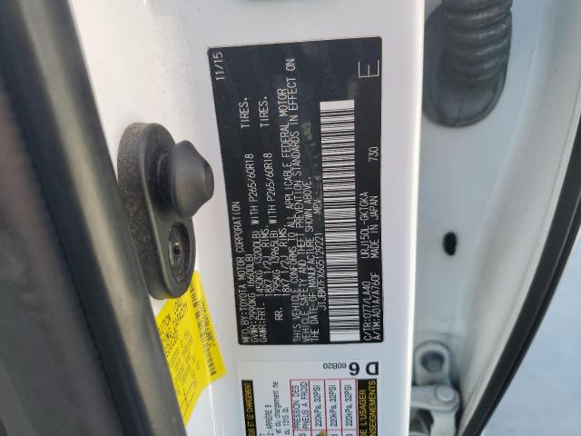 2016 LEXUS GX 460 - JTJBM7FX6G5129221