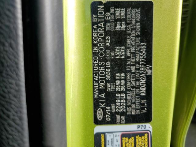 2015 KIA SOUL - KNDJN2A28F7755463