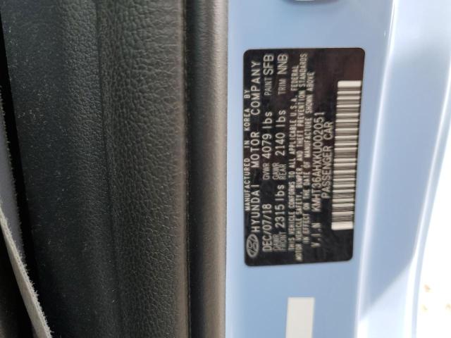 2019 HYUNDAI VELOSTER N - KMHT36AHXKU002051