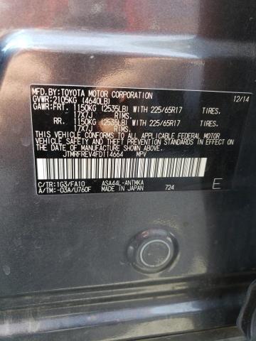 2015 TOYOTA RAV4 XLE - JTMRFREV4FD114664