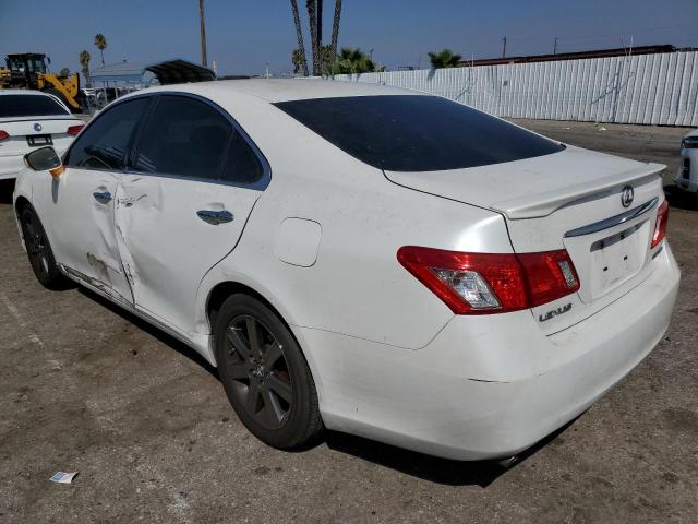 LEXUS ES 350 2008 white  gas JTHBJ46GX82157034 photo #3