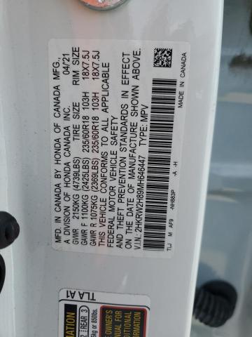 2021 HONDA CR-V EXL - 2HKRW2H89MH646447