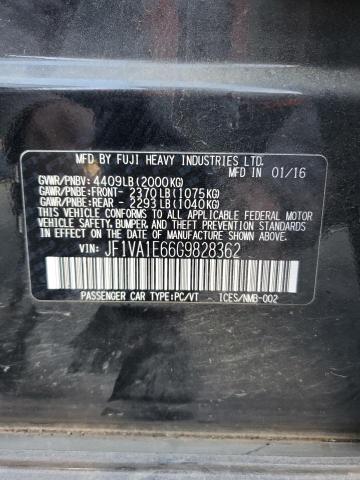 2016 SUBARU WRX PREMIU - JF1VA1E66G9828362